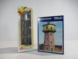 Miniature Model Water Towers Lot of (2)