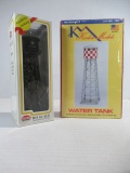 Miniature Model Water Towers Lot of (2)