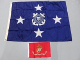 Military Flag Lot of (2)