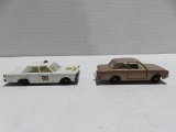 Matchbox Ford Cortina and Ford Galaxie