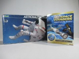 Astronaut & ISS Model Kits Lot of (2)
