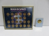 NASA commemorative coin lot