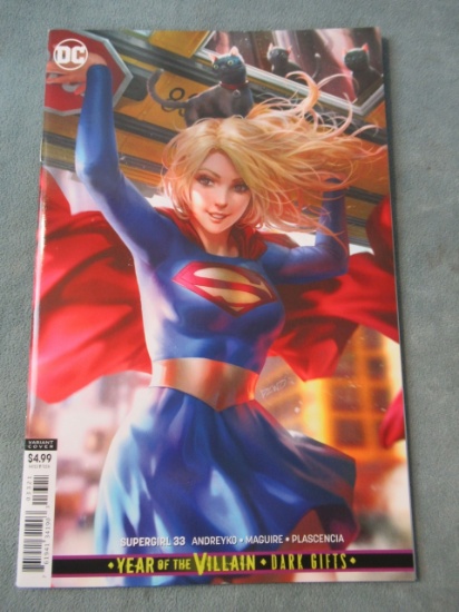Supergirl #33/Recalled Variant Cover