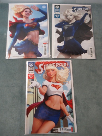 Supergirl #19/23/28 Artgerm Variants