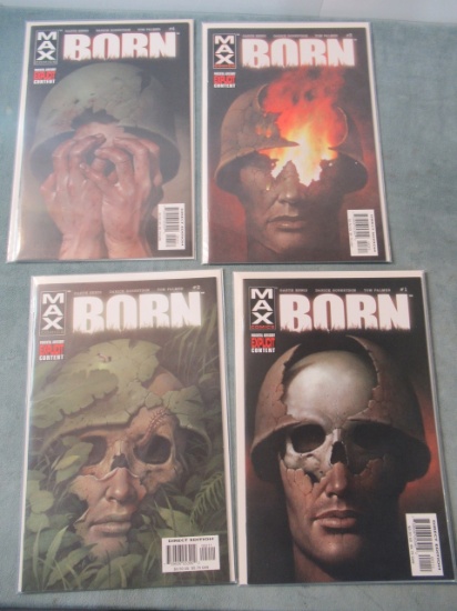 Punisher Born #1-4 Marvel Max/Garth Ennis
