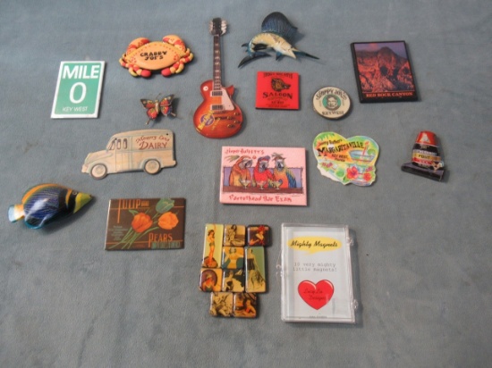 Travel Magnet Souvenir Lot of (15)