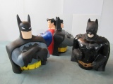 Batman & Superman Bank Lot of (3)