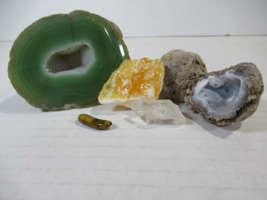 Gem and Mineral Lot of (4)