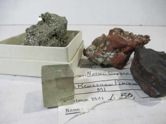 Mineral Lot of (4)