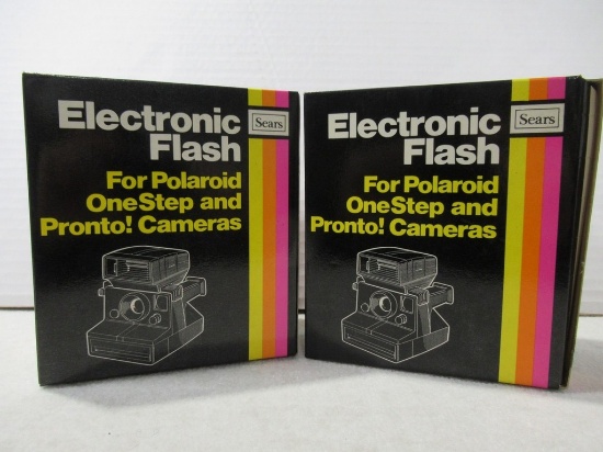 Vintage Electronic Flash lot of (2)