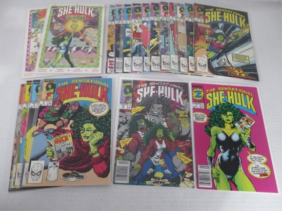 She-Hulk #1-17 (1989) + Ceremony #1-2