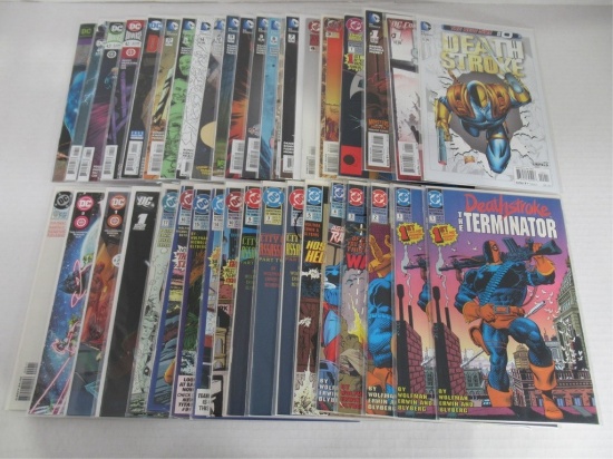 Deathstroke the Terminator Comic Lot