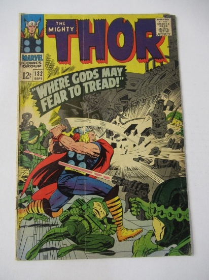 Thor #132/1st Ego Living Planet Cameo