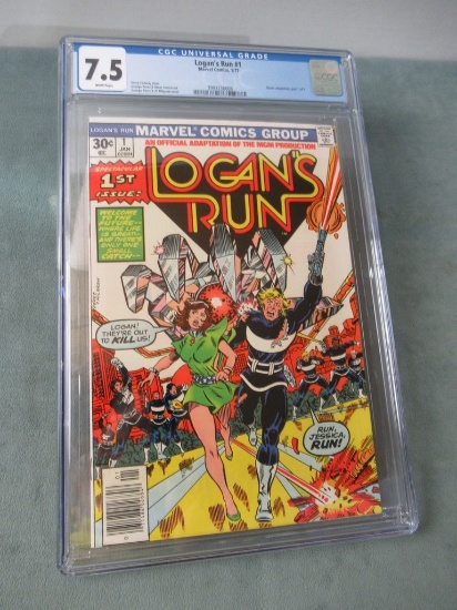 Logan's Run #1 CGC 7.5 1977