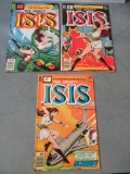 Isis #1/2/4 DC (1976) TV Show