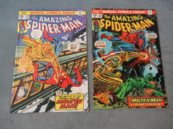 Amazing Spider-Man #132 + #133