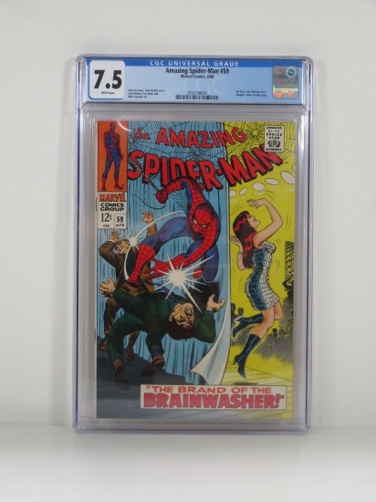 Amazing Spider-Man #59 CGC 7.5 1st MJ Cover