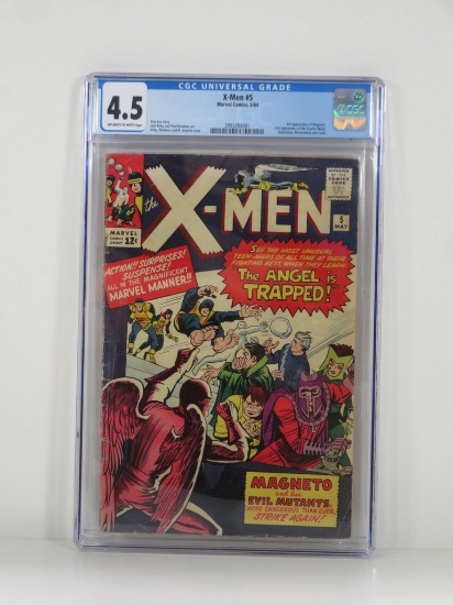X-Men #5 CGC 4.5 Magneto