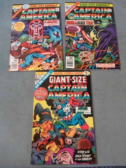 Captain America Annuals/Giant-Size Lot