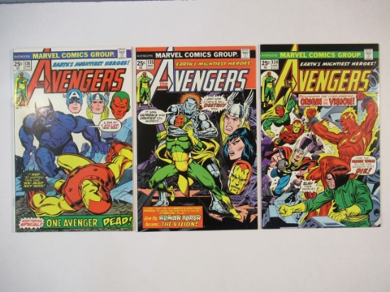 Avengers #134-136/Vision Origin