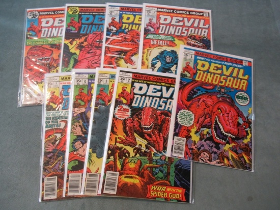 Devil Dinosaur #1-9 Full Run/1978 Marvel