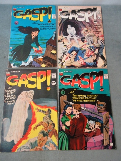 Gasp #1-4 1967 ACG S/A Horror Comics