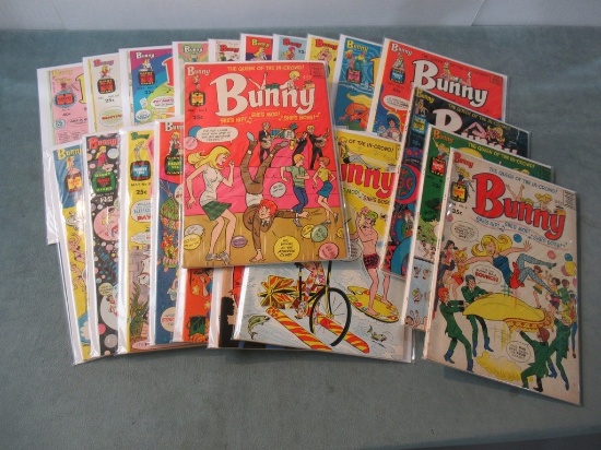 Bunny #1-21 Full Run/Harvey Comics 1966
