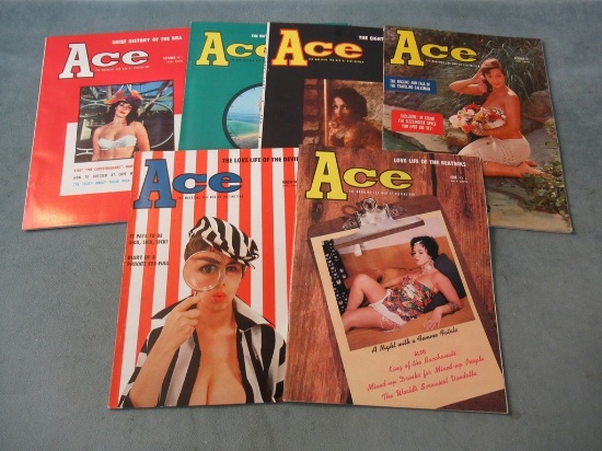 ACE 1960s Men's Magazine Lot