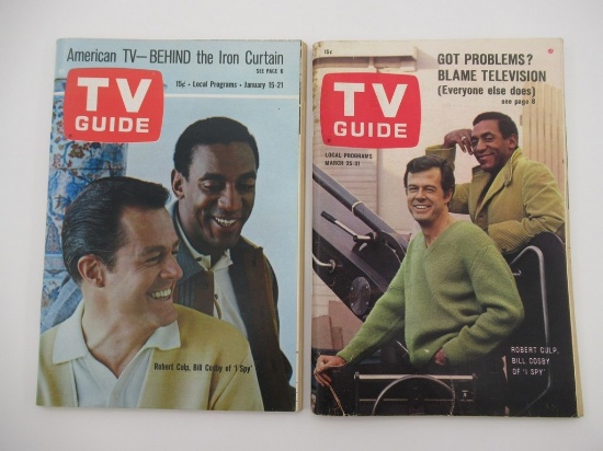 1966/67 TV Guide Lot I, Spy Bill Cosby