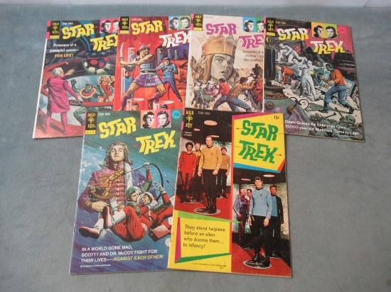 Star Trek Gold Key Comic Lot