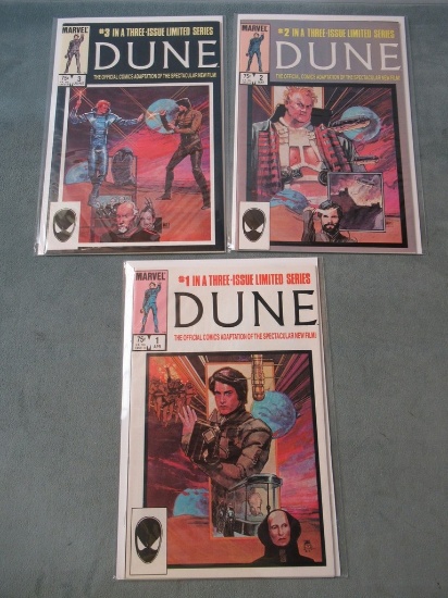 Dune #1-3 Set Marvel