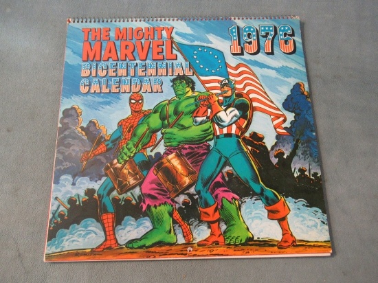 Mighty Marvel Bicentennial Calendar 1976