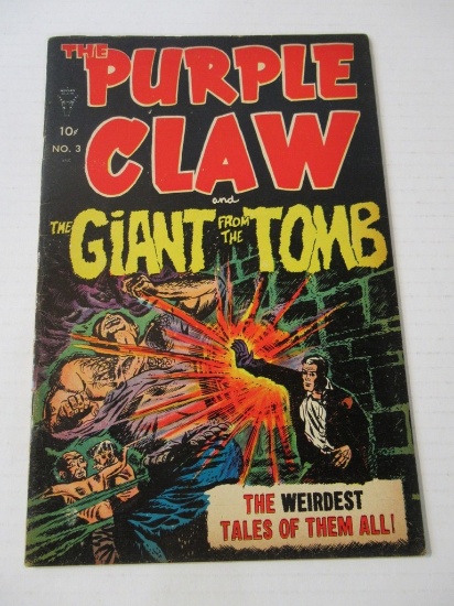 The Purple Claw #3 (1953) Pre-Code Horror