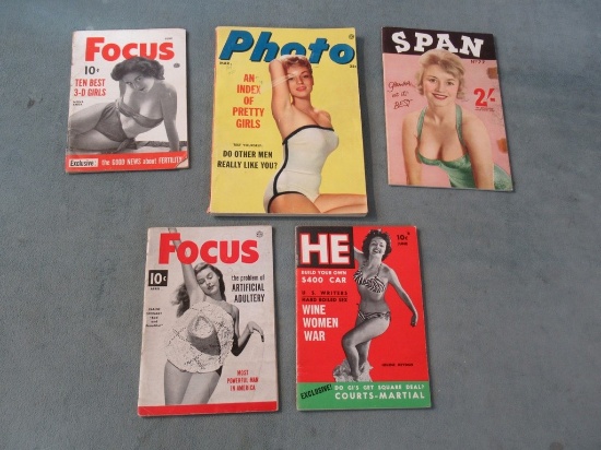 Vintage Men's Digest Magazine Lot