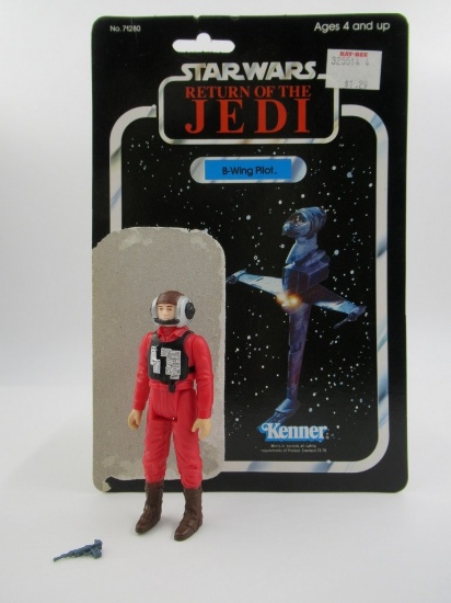 Star Wars B-Wing Pilot w/Blaster + Card