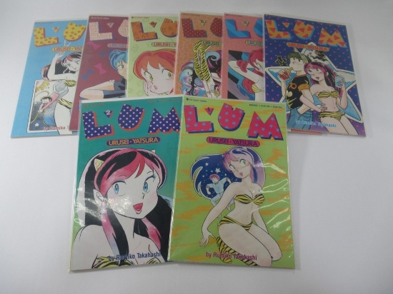 Lum: Urusei Yatsura 1-8 Viz Comics (1989)