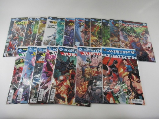 Justice League #1-21 + Rebirth #1