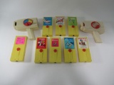 Fisher-Price Movie Viewers/Cartridges Lot
