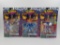 Marvel Sealed X-Men Figures (3)