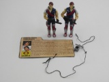 GI Joe Tomax and Xomat V1 Figures 1985