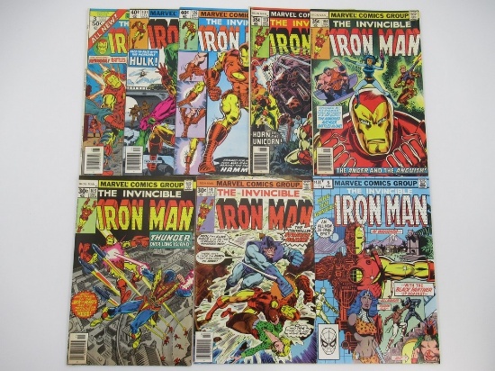 Iron Man Bronze Age Lot of 8/Key