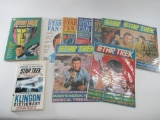 Star Trek 1970s/80s Magazine/Book Lot