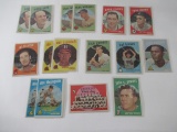1959 Topps Baseball Card Lot (16)