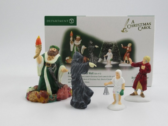 Department 56 A Christmas Carol Visit Figure Set