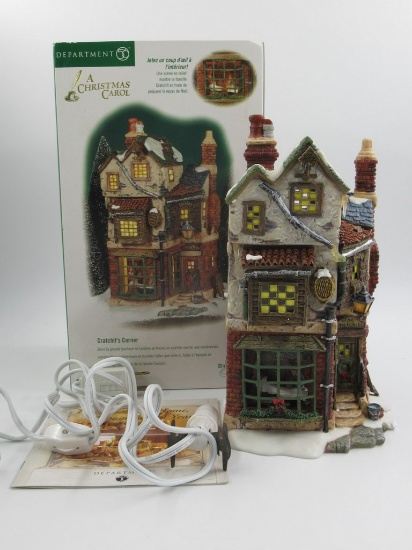 Department 56 Cratchit's Corner Dickens' Village