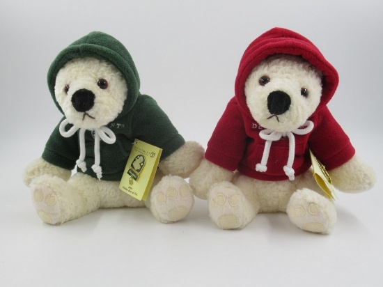 Department 56 Holiday Bear Plush Lot of (2)