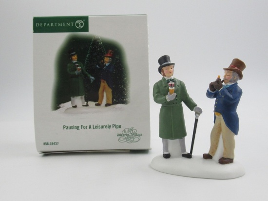 Department 56 Pausing For A Leisurely Pipe