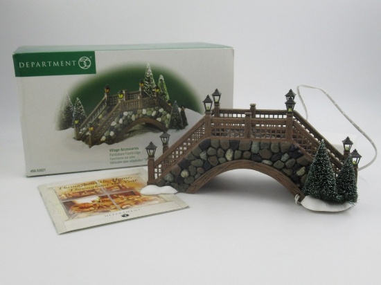 Department 56 Fieldstone Footbridge Accessory