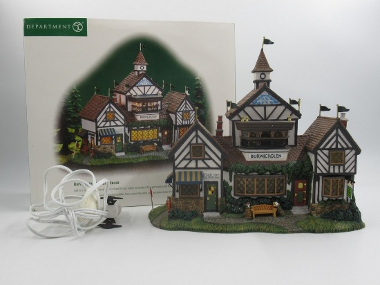 Department 56 Burwickglen Golf Clubhouse