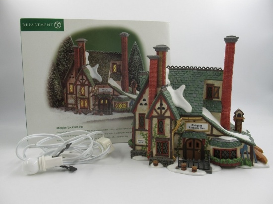 Department 56 Abington Lockside Inn Village